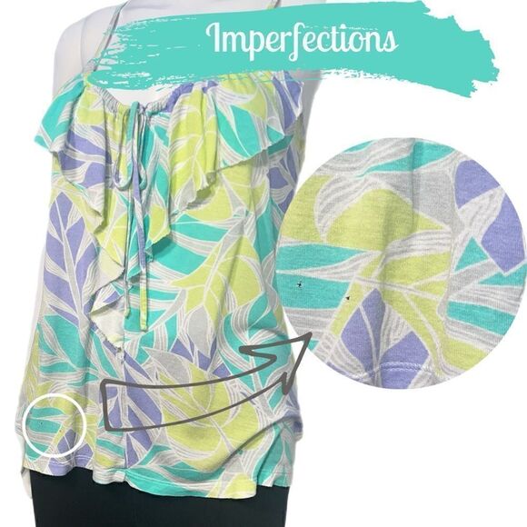 Roxy Lush Palm T-Back Top - Picture 7 of 10